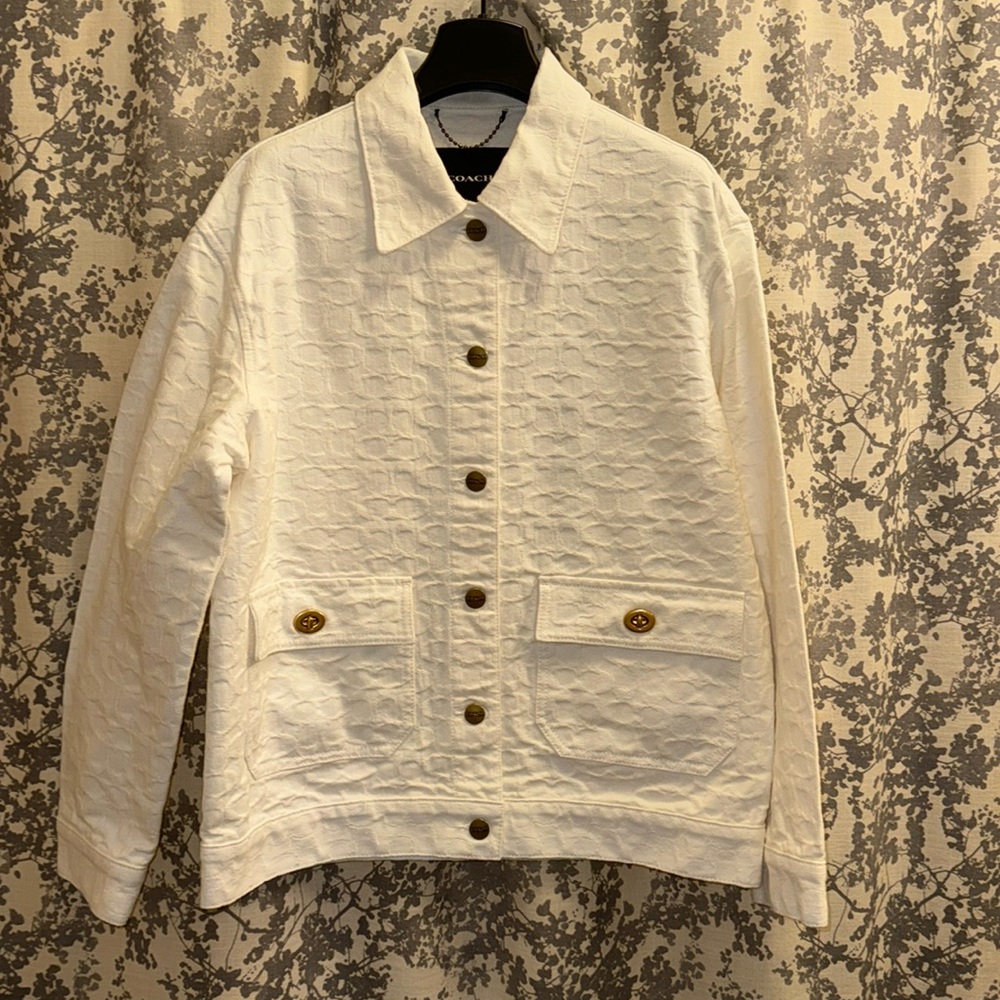 Coach Denim Jacket - NWT